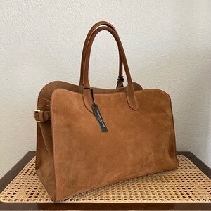 Claudia Firenze Cognac
Suede Leather Tote Bag
NWT
